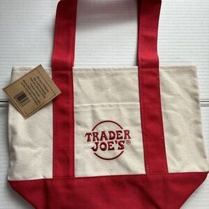 Trader Joe’s Red Mini Tote Bag